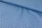Mobile Preview: Baumwolldruck Mini Totenköpfe auf Jeansblau